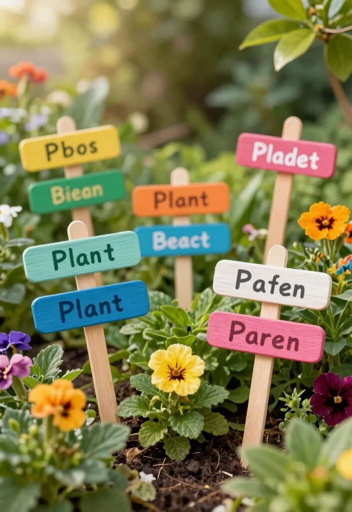 Dollar Tree DIY Crafts Decor: Best Blog Guide Featuring 20 Affordable Craft Ideas - 11. DIY Garden Markers 1