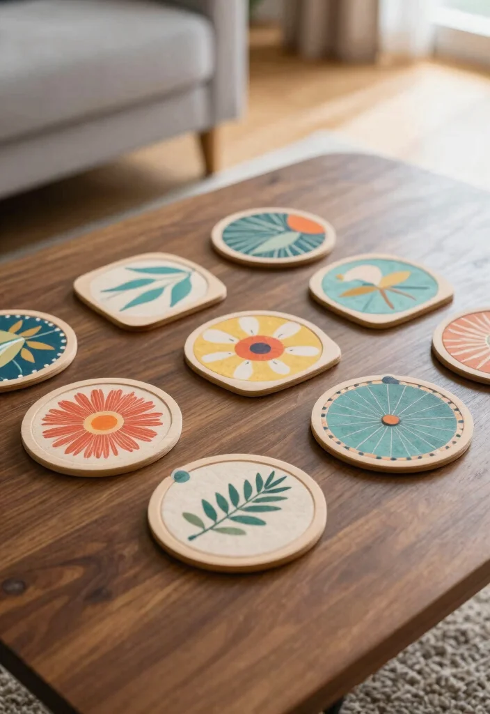 Dollar Tree DIY Crafts Decor: Best Blog Guide Featuring 20 Affordable Craft Ideas - 9. DIY Coasters 1