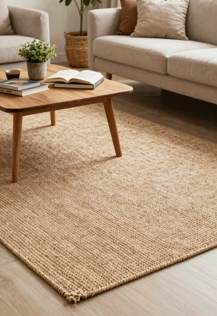 Easy DIY Room Decor Ideas: Best Blog Guide with 17 Quick Creative Solutions - 9. Natural Fiber Rugs 1