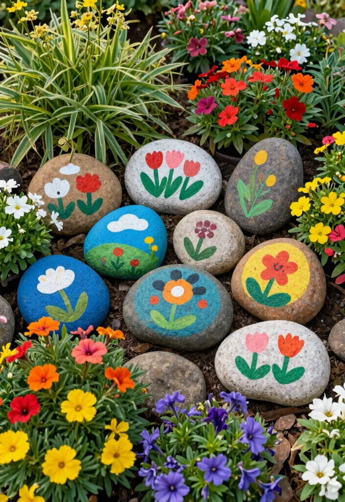 Easy Home Decor Ideas DIY: Best Blog Guide Featuring 20 Beginner-Friendly Projects - 14. Fun Painted Rocks 1