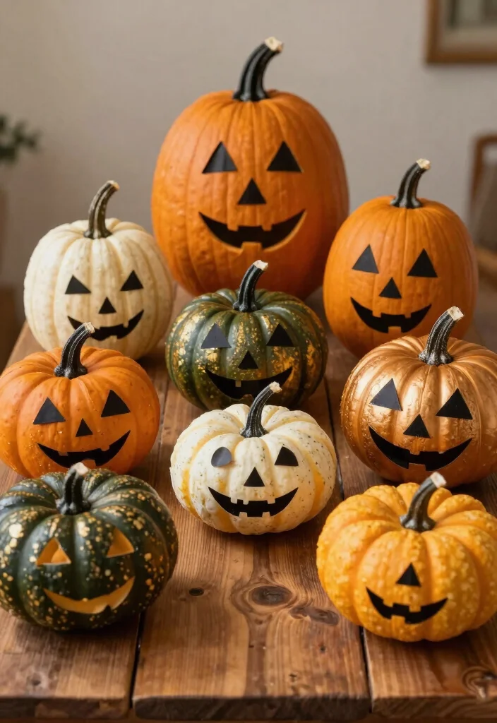 Halloween Home Decor DIY: Best Blog Guide Featuring 20 Spooky Interior Styles - 7. Pumpkin Decor 1