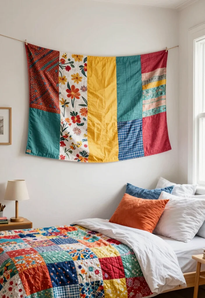 Homemade DIY Crafts Room Decor: Best Blog Guide Featuring 20 Cozy Handmade Ideas - 2. Handmade Fabric Banners 1