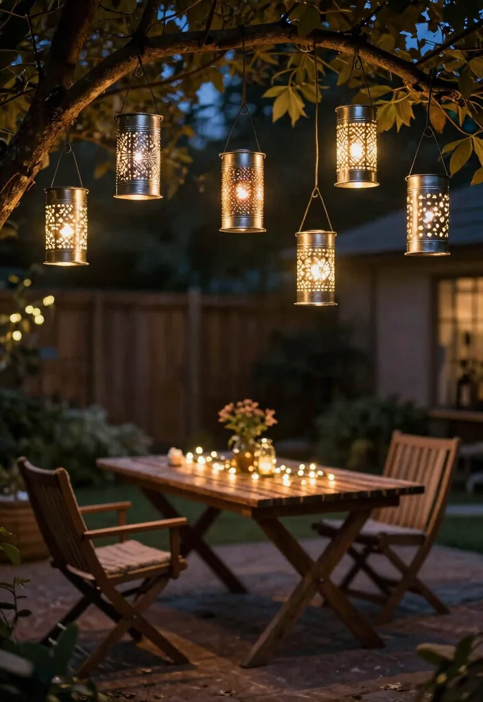 Homemade DIY Crafts Room Decor: Best Blog Guide Featuring 20 Cozy Handmade Ideas - 5. Upcycled Tin Can Lanterns 1