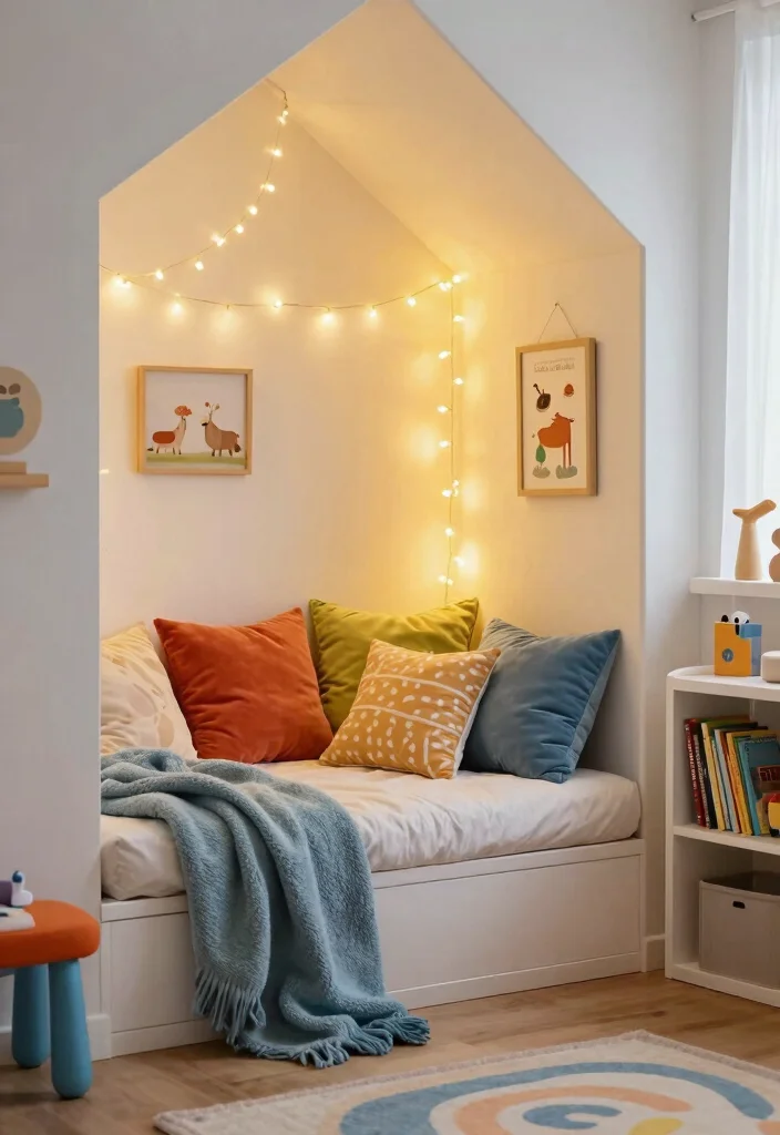 Kids Room Decor Ideas DIY: Best Blog Guide Featuring 20 Fun and Creative Projects - 13. DIY Cozy Reading Nook 1
