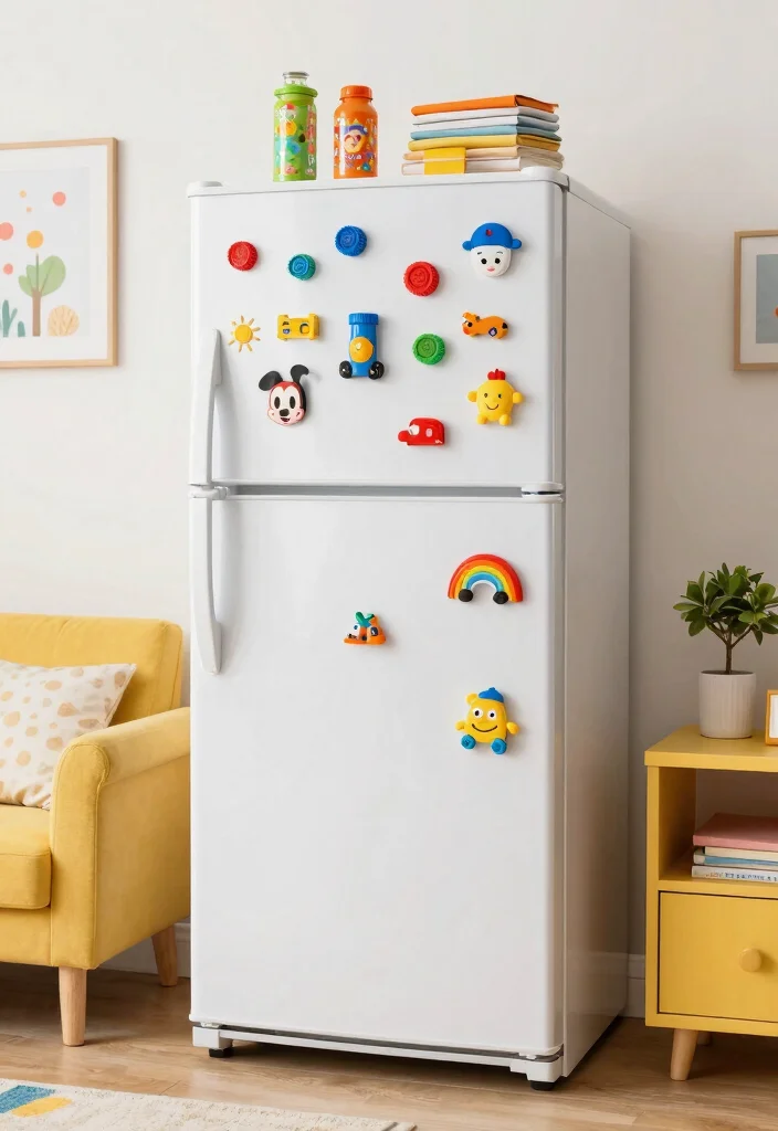 Kids Room Decor Ideas DIY: Best Blog Guide Featuring 20 Fun and Creative Projects - 20. Fun DIY Refrigerator Magnets 1