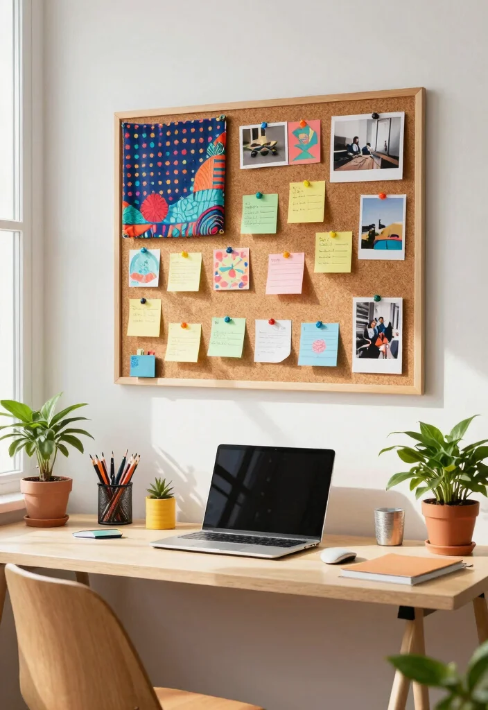 Wall Decor DIY Ideas Crafts: Best Blog Guide Featuring 19 Handmade Wall Designs - 14. DIY Cork Board Wall Art 1