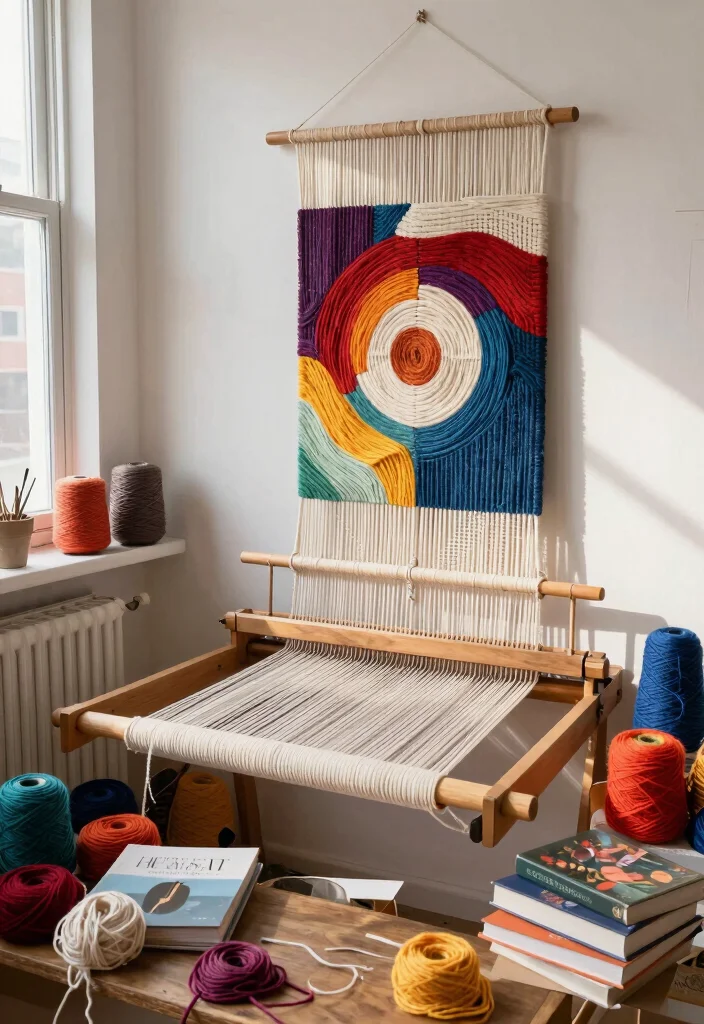 Wall Decor DIY Ideas Crafts: Best Blog Guide Featuring 19 Handmade Wall Designs - 6. DIY Woven Wall Hanging 1